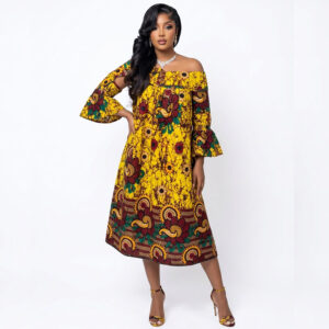 Stylish African Kaba